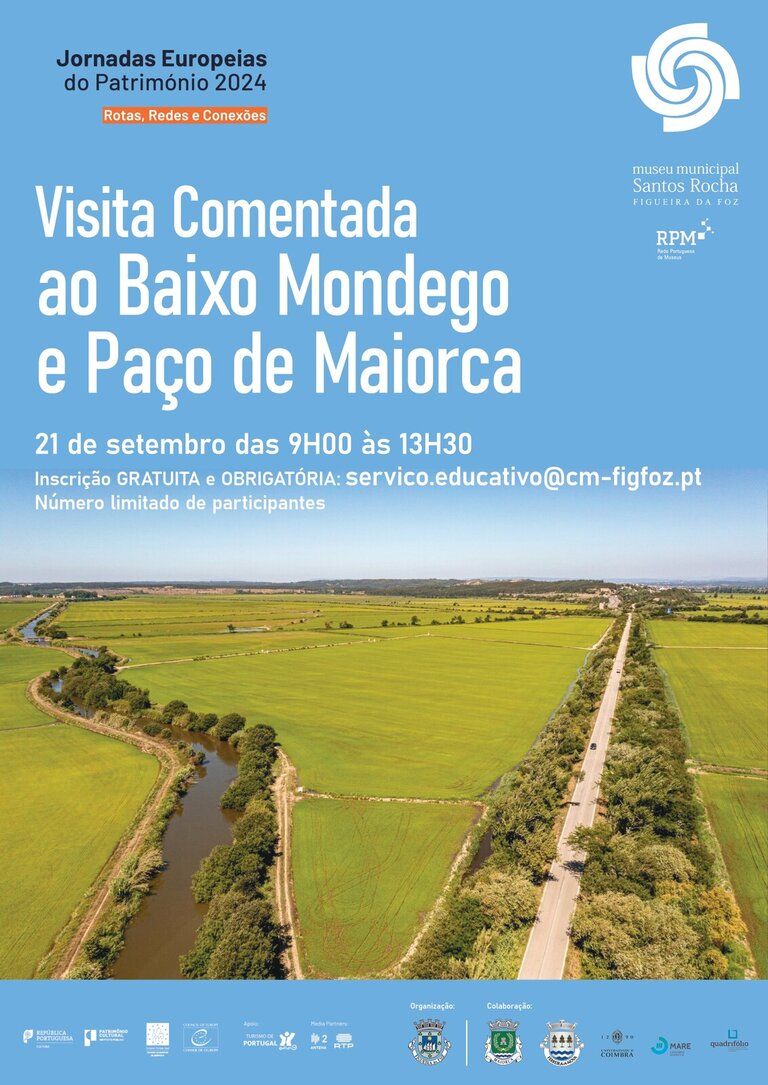 Visita comentada  ao Baixo Mondego e ao Paço de Maiorca | Jornadas Europeias do Património