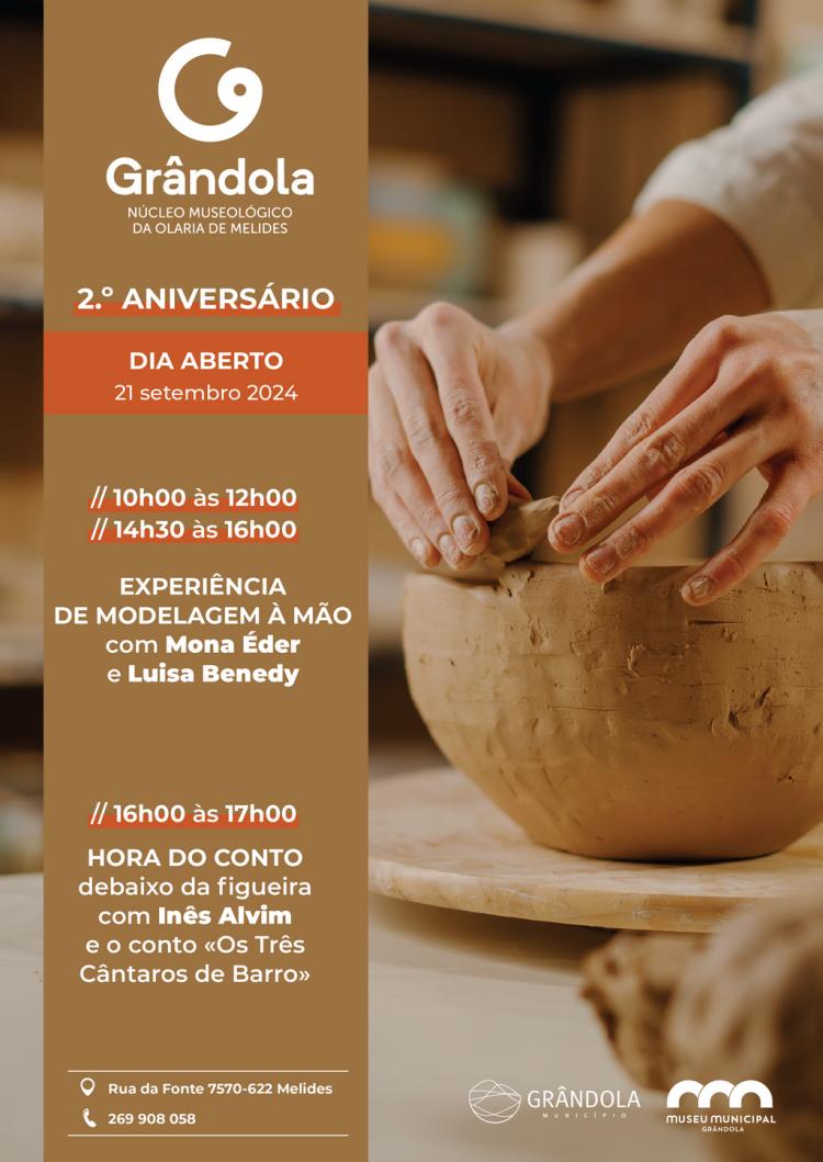 PATRIMÓNIO | 2.º Aniversário Núcleo Museológico da Olaria de Melides