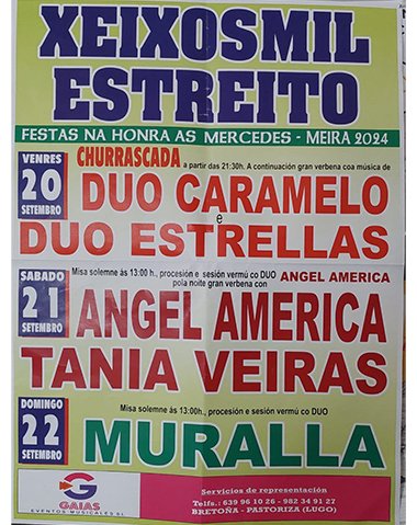 FESTA DAS MERCEDES 2024 | SEIXOSMIL
