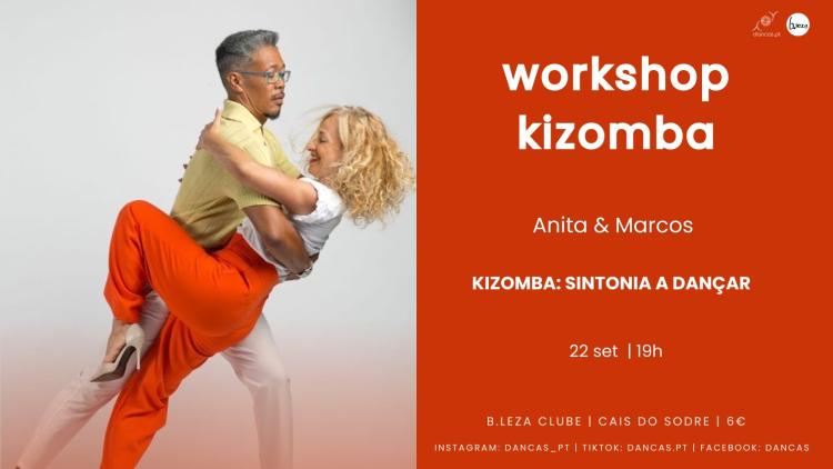 Danças no B.Leza | 22 set | Kizomba: Sintonia a Dançar | Anita & Marcos (KizombasOne)