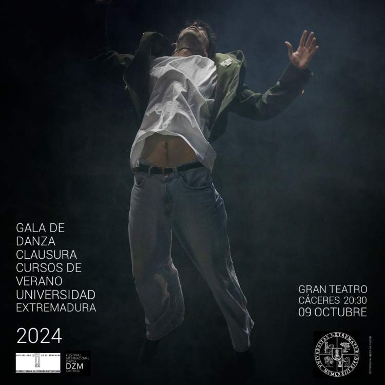 GALA DE DANZA CURSOS DE VERANO-OTOÑO 2024 DE LA UNIVERSIDAD DE EXTREMADURA