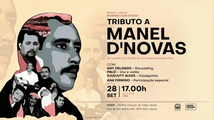 SESSÃO CULTURAL 'MORNAS COM STÓRIA - TRIBUTO A MANEL D'NOVAS'