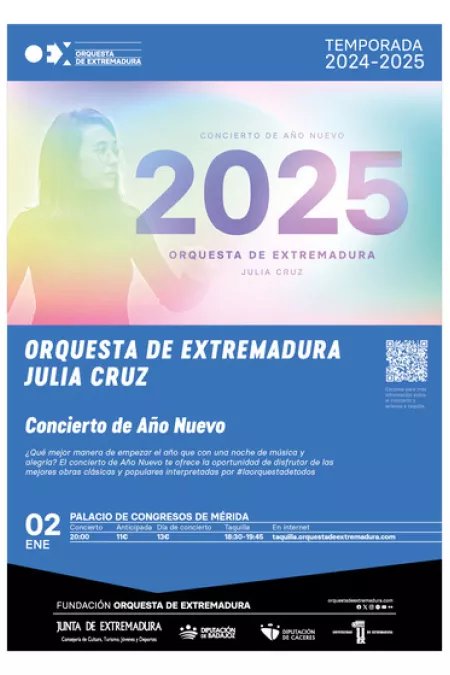 ORQUESTA DE EXTREMADURA, CONCIERTO DE AÑO NUEVO