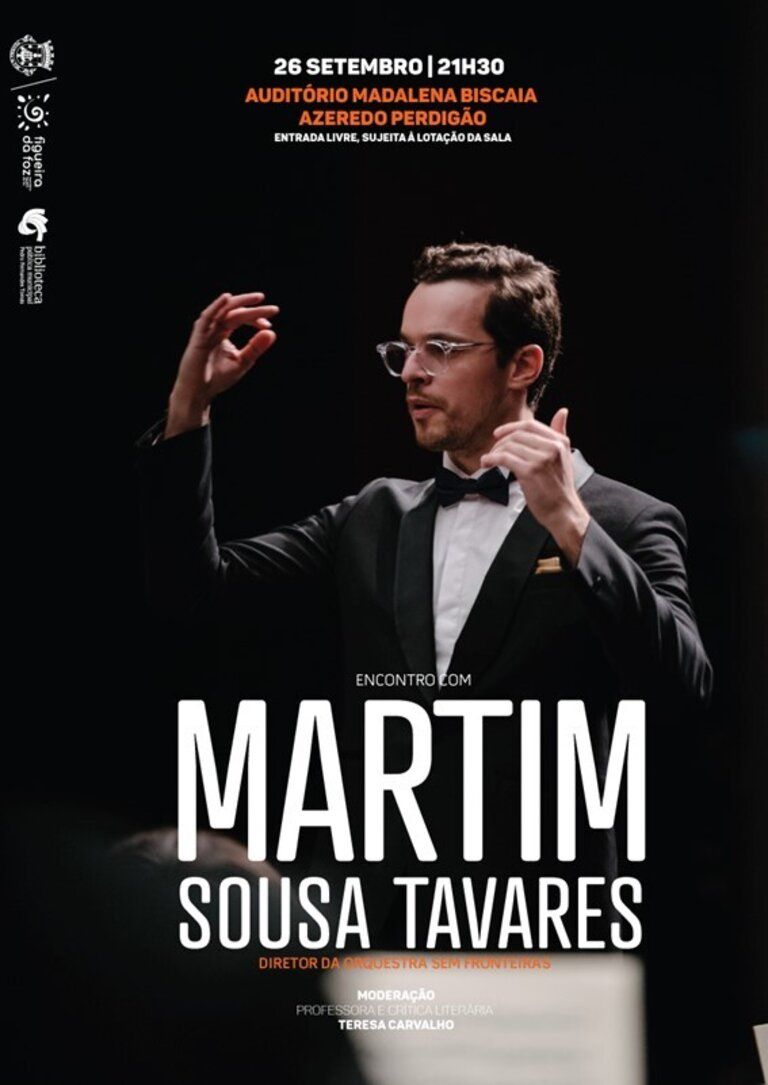 Encontro com Martim Sousa Tavares - apresentação do livro «Falar Piano e Tocar Francês»