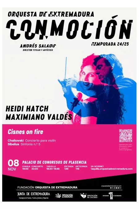 ORQUESTA DE EXTREMADURA: HEIDI HATCH y MAXIMIANO VALDÉS