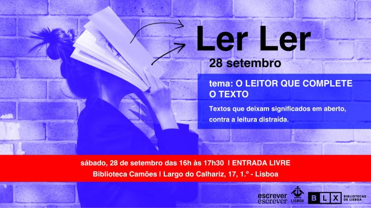 Ler Ler | O LEITOR QUE COMPLETE O TEXTO