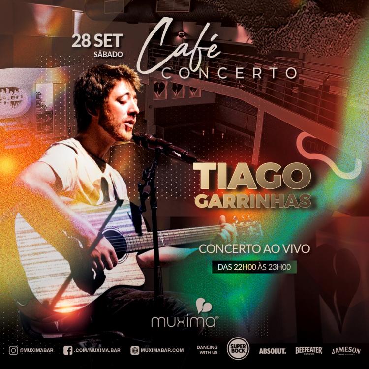  Café Concerto com TIAGO GARRINHAS  - 28 Setembro