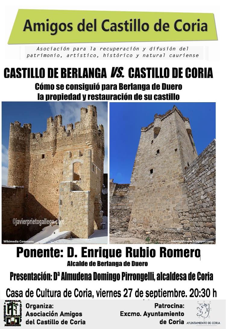 Charla Histórica sobre el Castillo de Berlanga