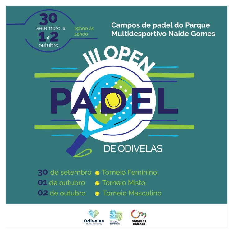 III OPEN PADEL DE ODIVELAS