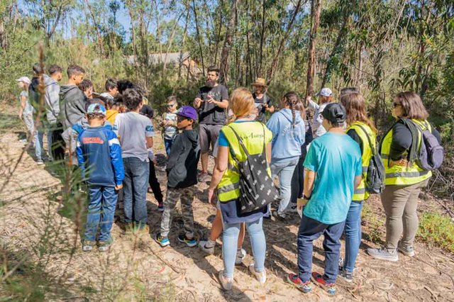 Conhecer a Natureza na Fábrica de Pólvora de Vale de Milhaços