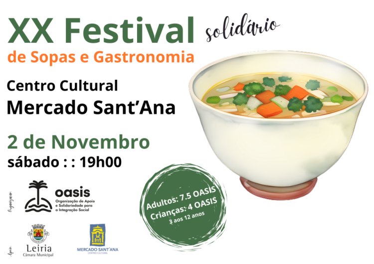 XX Festival de Sopas e Gastronomia da OASIS