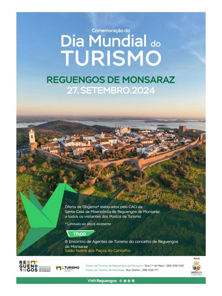 Comemoração do Dia Mundial do Turismo