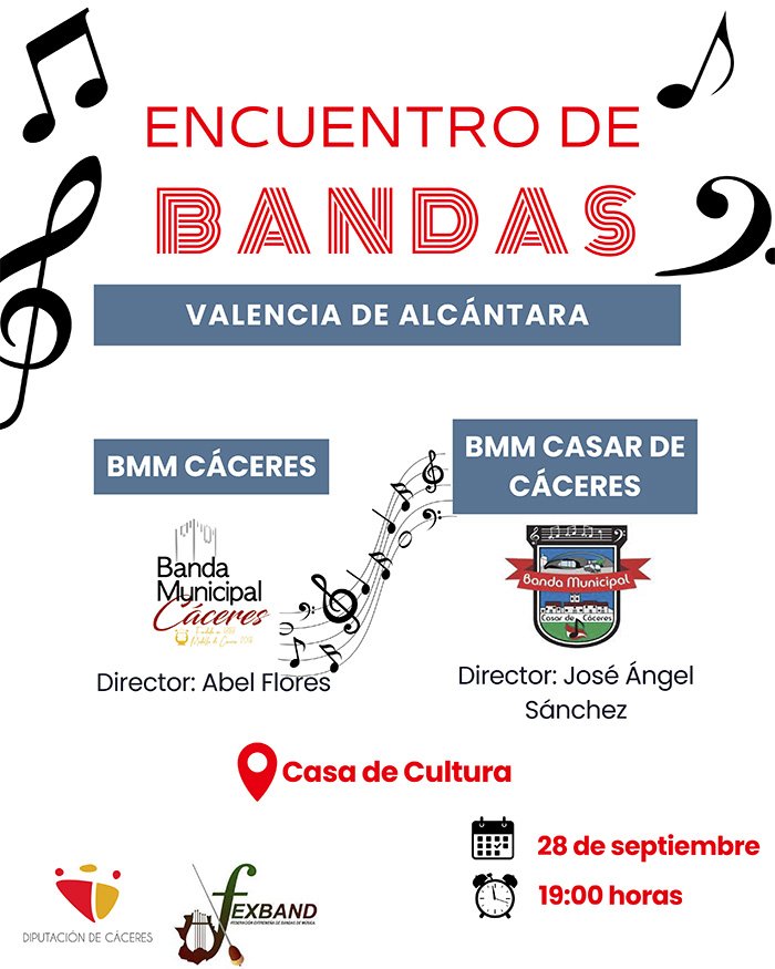 Concierto: ENCUENTROS DE BANDAS DE MÚSICA