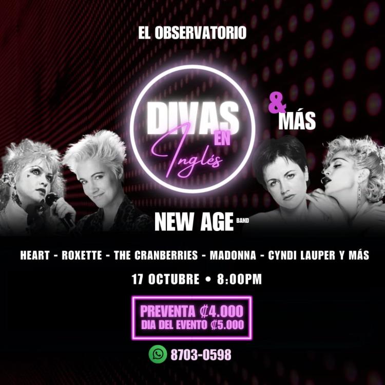 DIVAS EN INGLÉS Y MÁS. INTERPRETADO POR: NEW AGE BAND.