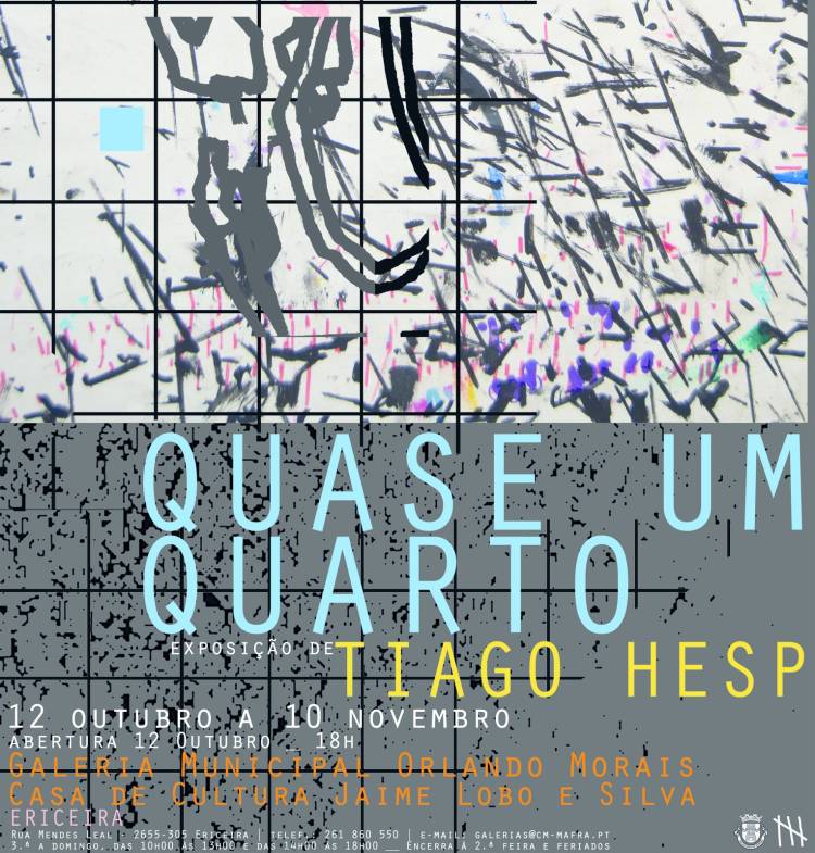 Exposição 'Quase um quarto', de Tiago Hesp