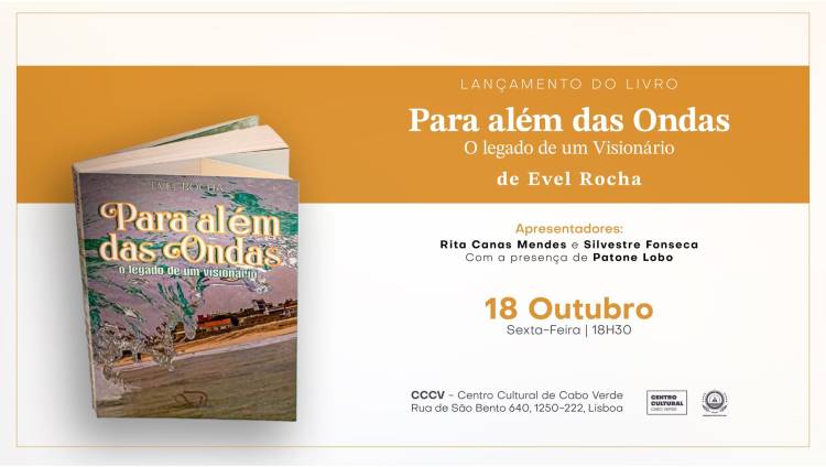 Lançamento do livro 'Para Além das Ondas: O Legado de um Visionário, de Evel Rocha