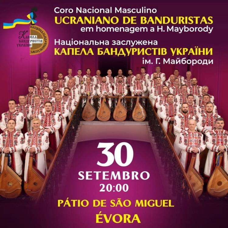 CONCERTO > Coro Nacional Masculino Ucraniano de Banduristas / Páteo de São Miguel