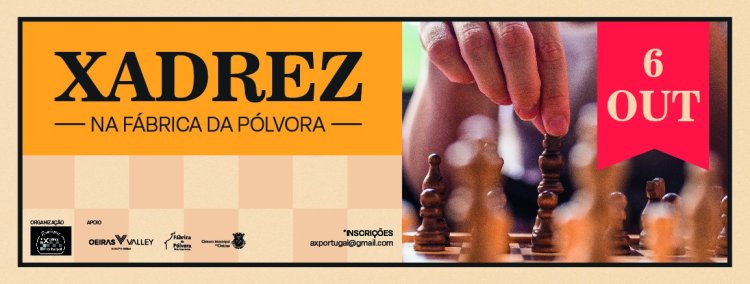 22º Xadrez na Fábrica da Pólvora Prática livre + Torneios Open e Sub12  (federados e não federados)