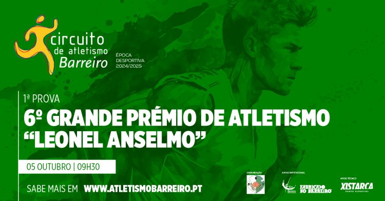 Circuito de Atletismo do Barreiro 2024/2025 | 1ª prova