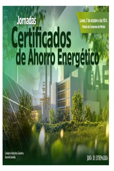 JORNADAS CERTIFICADOS DE AHORRO ENERGÉTICO