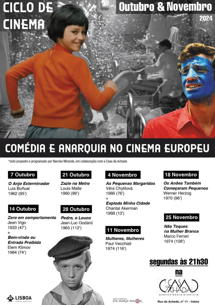 Ciclo // Comédia e anarquia no cinema Europeu