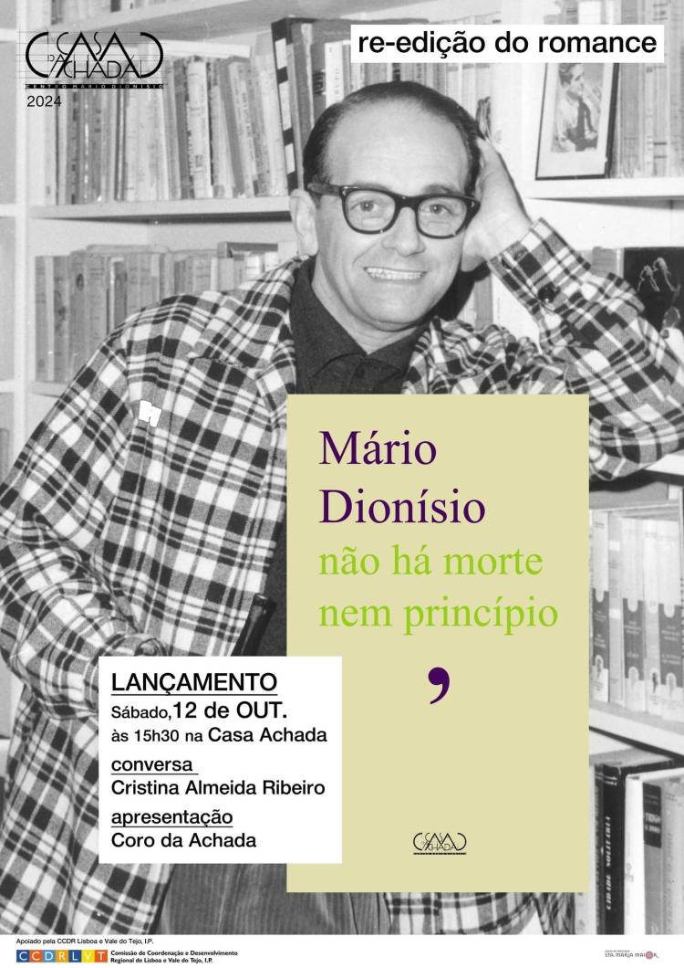 Lançamento de 'Não há morte nem princípio' de Mário Dionísio