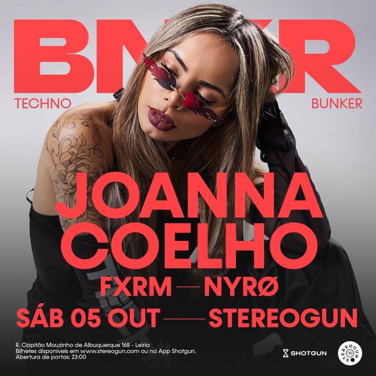 TECHNO BUNKER - Joanna Coelho  na Stereogun