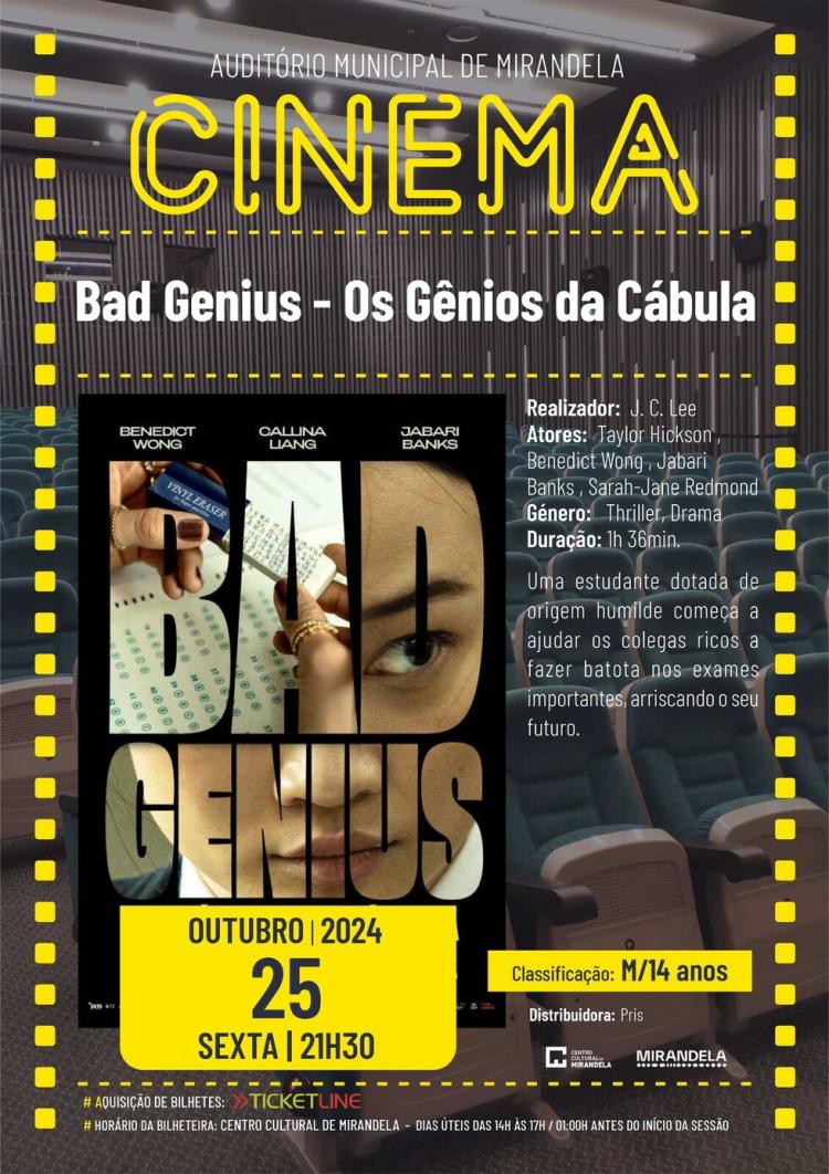 Bad Genius – Os Génios da Cábula - Cinema