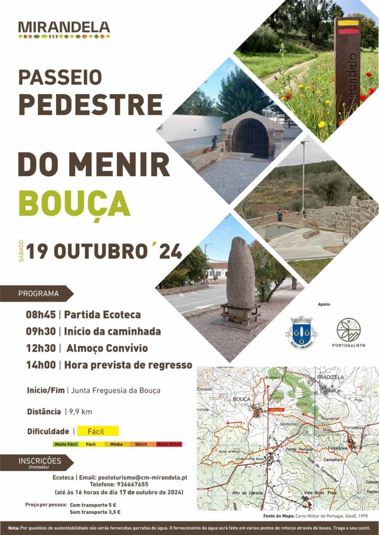 Passeio Pedestre do Menir - Bouça