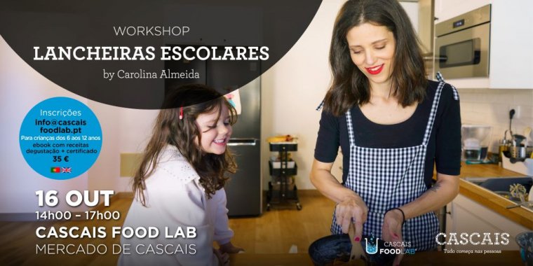 Workshop Lancheiras escolares by Carolina Almeida (Comida de bebé)