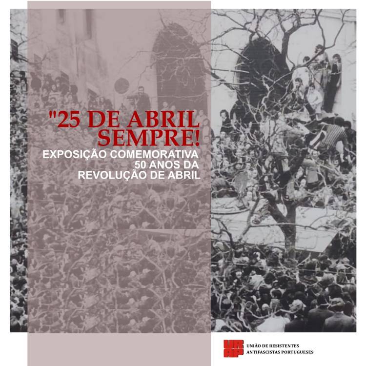 Exposição “50 anos do 25 de Abril”