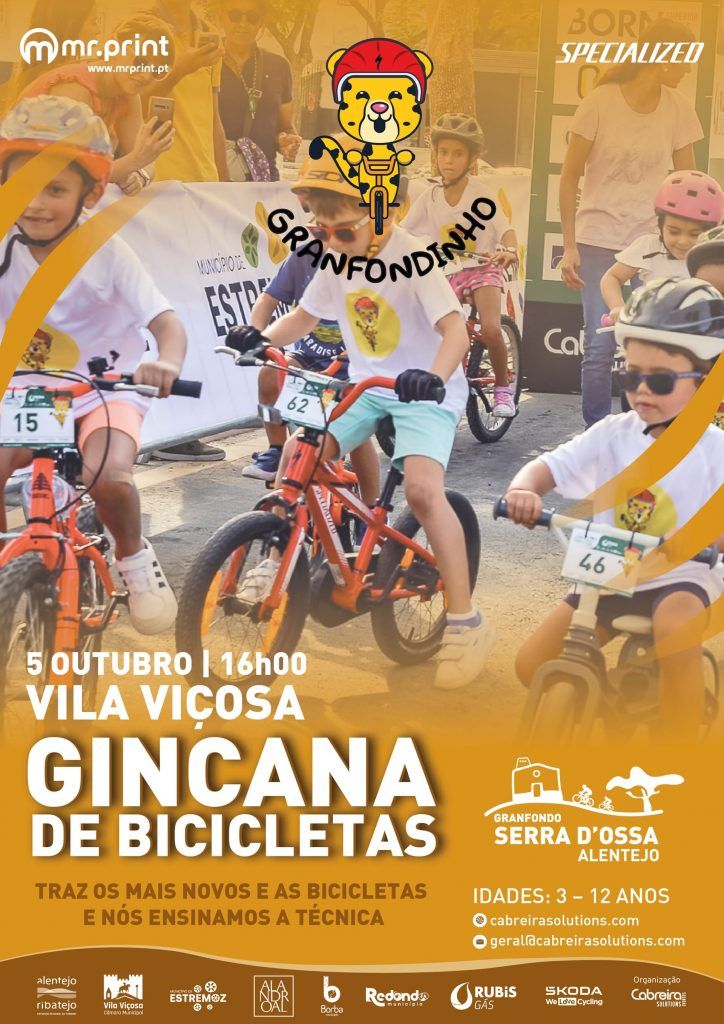 Granfondo Serra d´Ossa – Granfondinho | 05 de outubro | 16h00 | Vila Viçosa