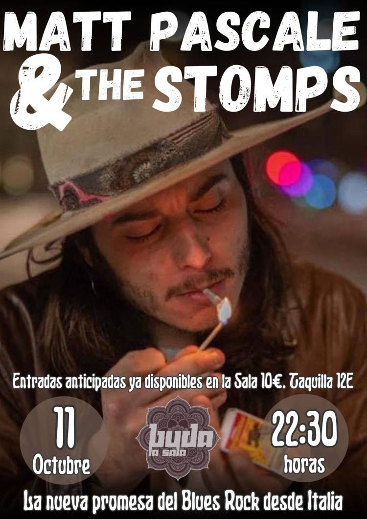 MATT PASCALE & THE STOMPS en La Sala Buda