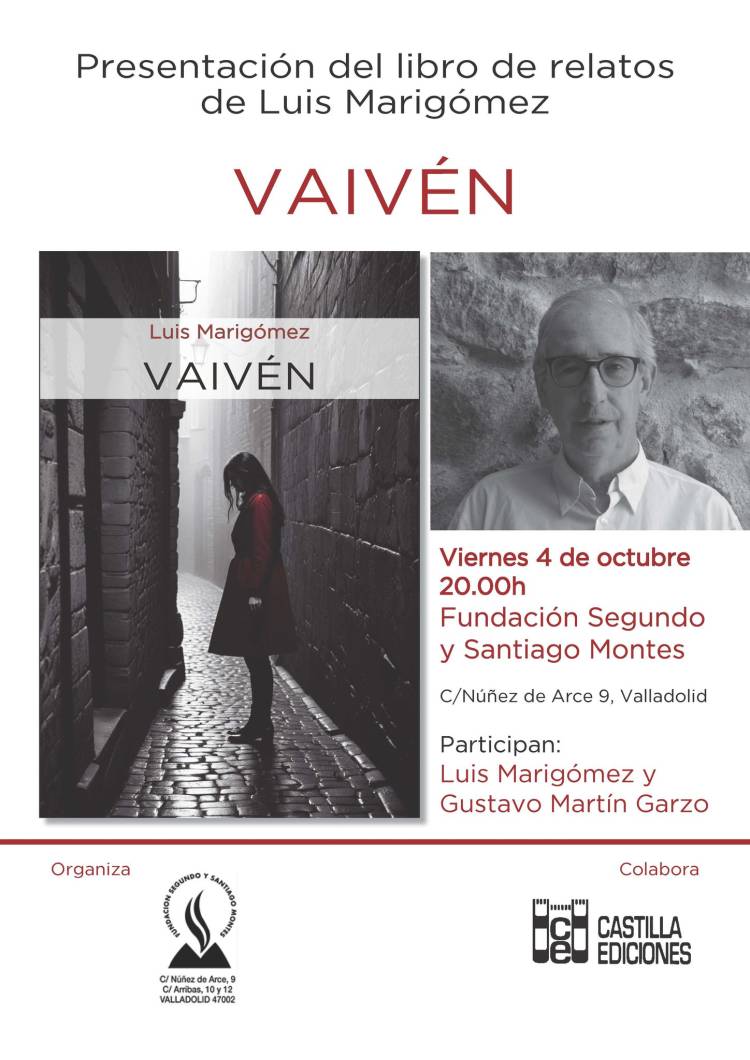 Presentación del libro Vaivén de Luis Marigómez