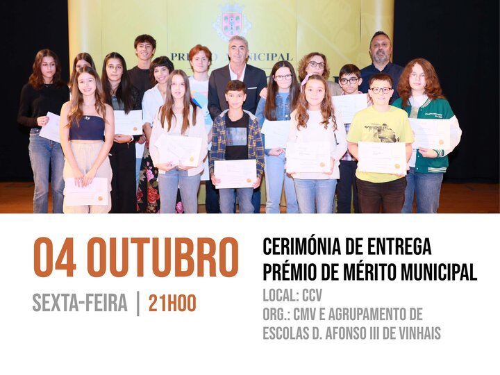 CERIMÓNIA DE ENTREGA PRÉMIO DE MÉRITO MUNICIPAL