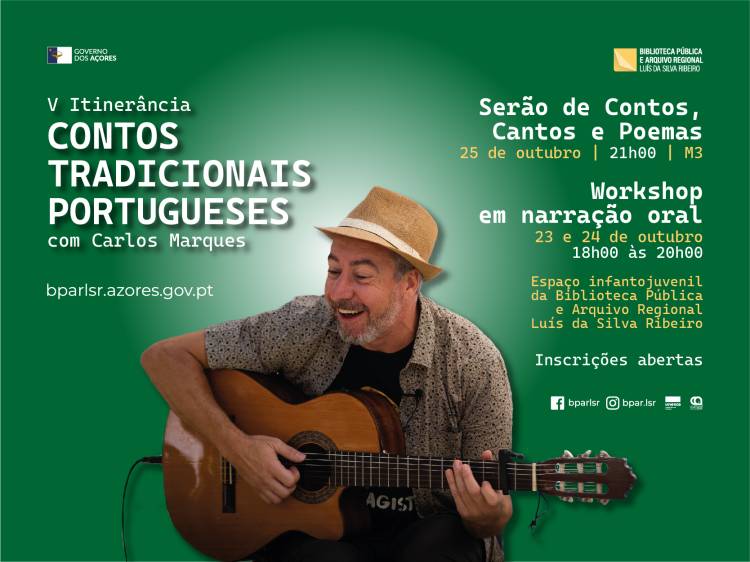 V Itinerância Contos Tradicionais Portugueses, com Carlos Marques