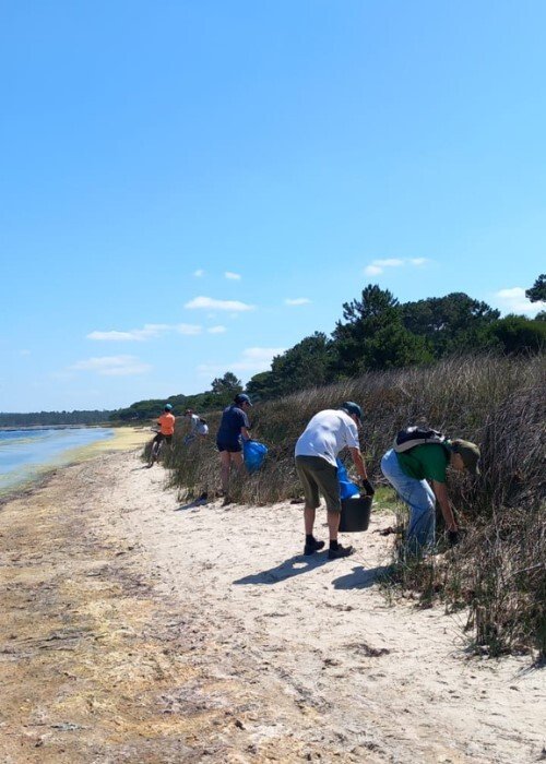 Ação de Limpeza Atuar em Terra, Proteger o Mar