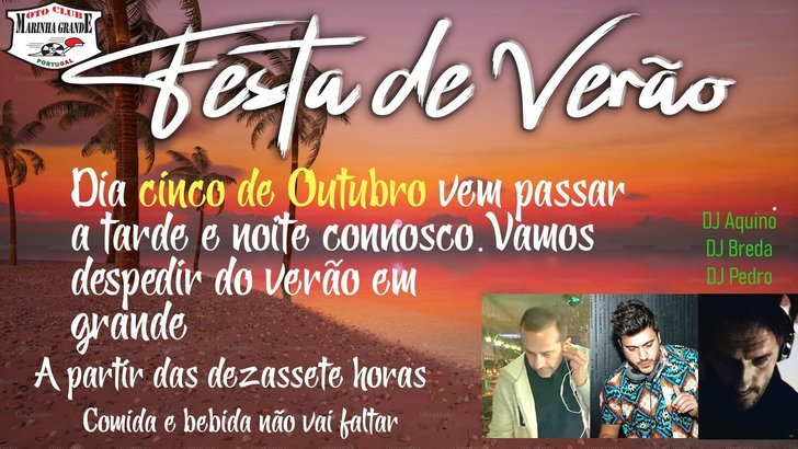 FESTA DE VERÃO