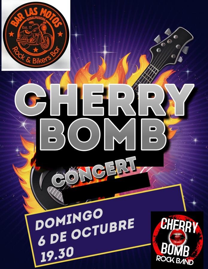 CHERRY BOMB en El Bar de las Motos