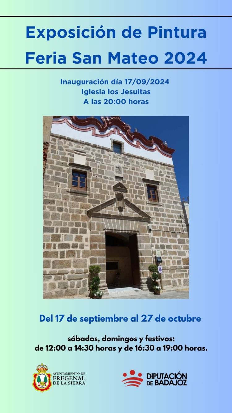 Exposición de Pintura Feria San Mateo 2024