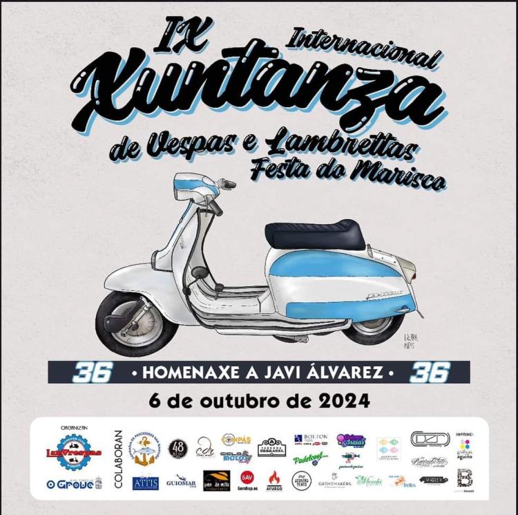 IX XUNTANZA VESPAS e LAMBRETTAS O GROVE 