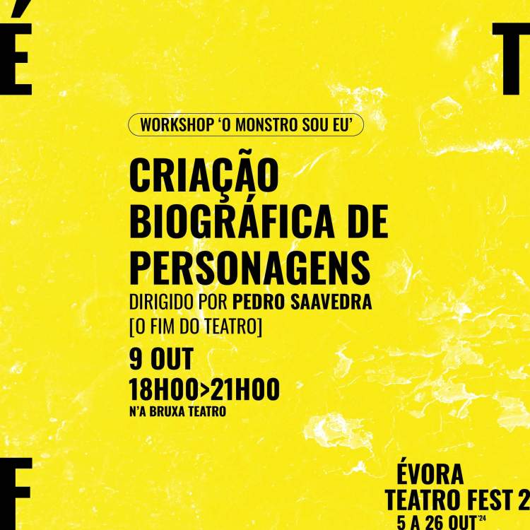 Workshop | Criação Biográfica de Personagens