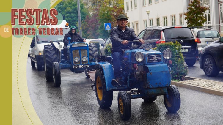 Passeio de Máquinas Agrícolas Antigas