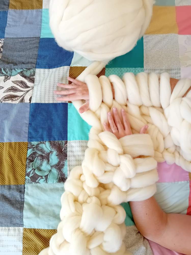 Workshop: Lã Gigante – Tricot de Braços com Violeta Weitz Fortes