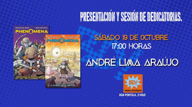 PRESENTACIÓN PHENOMENA CON ANDRÉ LIMA ARAÚJO