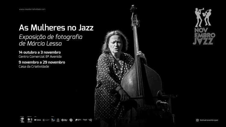 As Mulheres no Jazz . Exposição Fotografia de Márcia Lessa