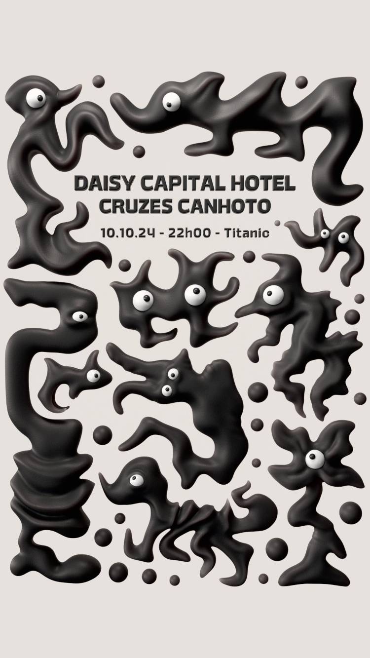 DAISY CAPITAL HOTEL e CRUZES CANHOTO no Titanic Sur Mer