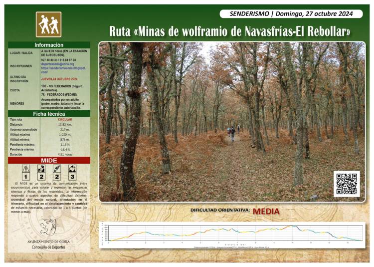 Ruta Senderista «Minas de Wolframio de Navasfrías»