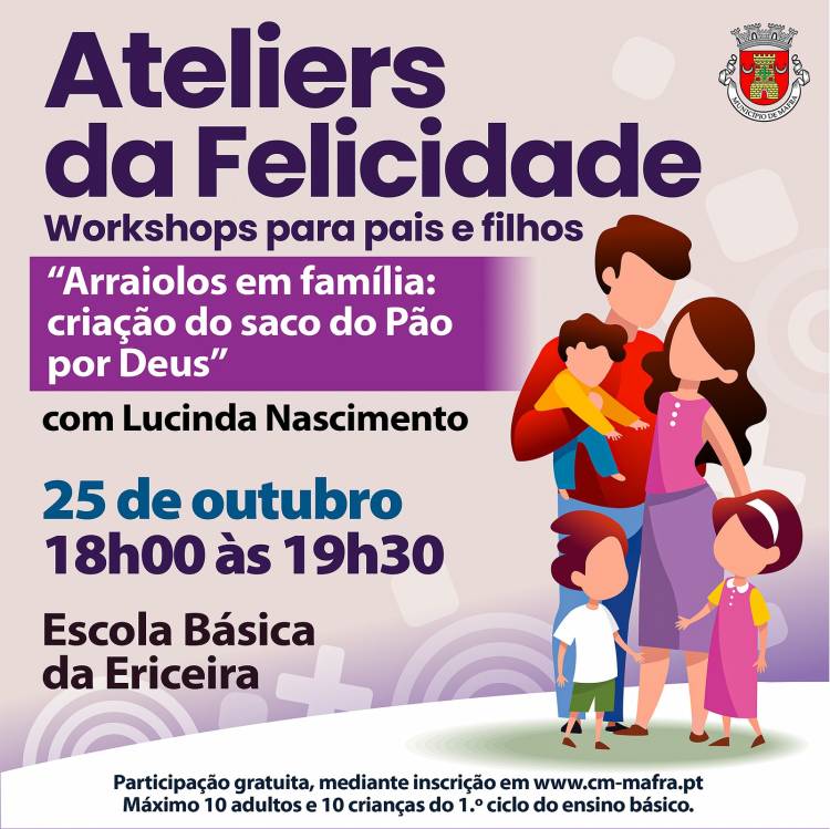 Ateliers da Felicidade - Workshops para pais e filhos