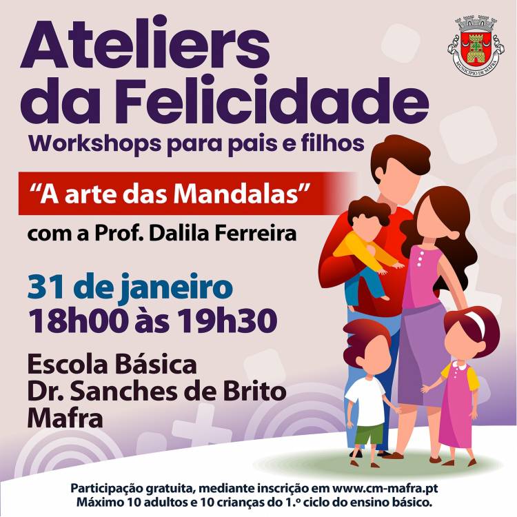 Ateliers da Felicidade - Workshops para pais e filhos